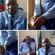 The Congolese Minister masturbating in his office