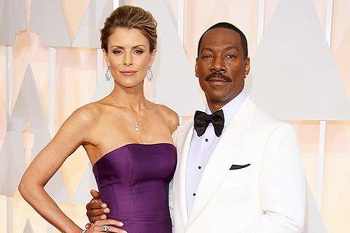 Paige Butcher and Eddie Murphy