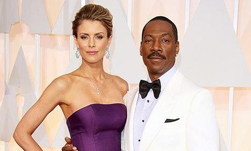 Paige Butcher and Eddie Murphy