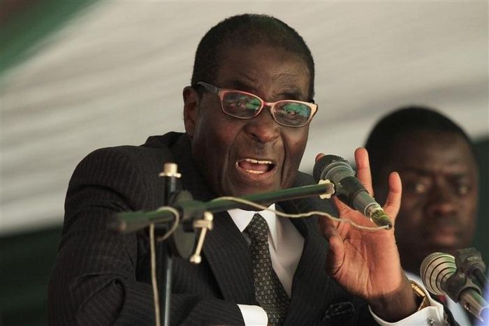 Zimbabwe President Robert Mugabe in a file photo.