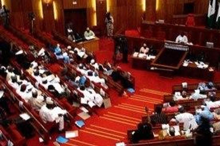 The floor of the Nigerian senate.