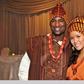 Nigerian groom and Chinese bride