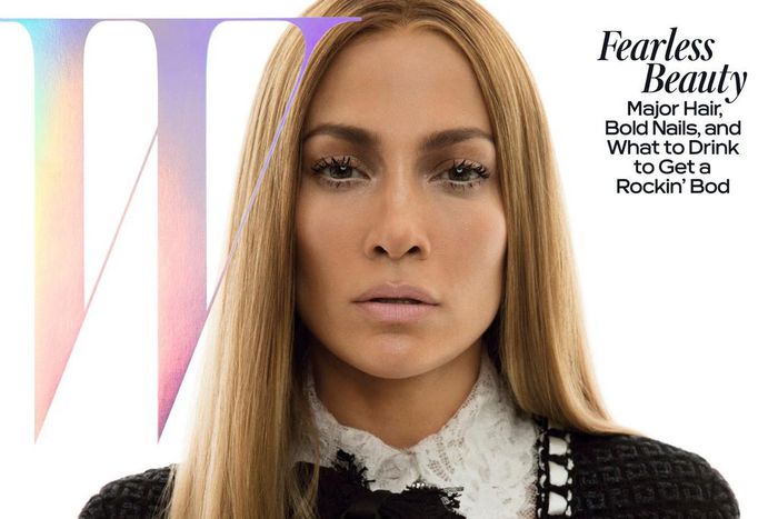 Jennifer Lopez on the cover of W magazine!