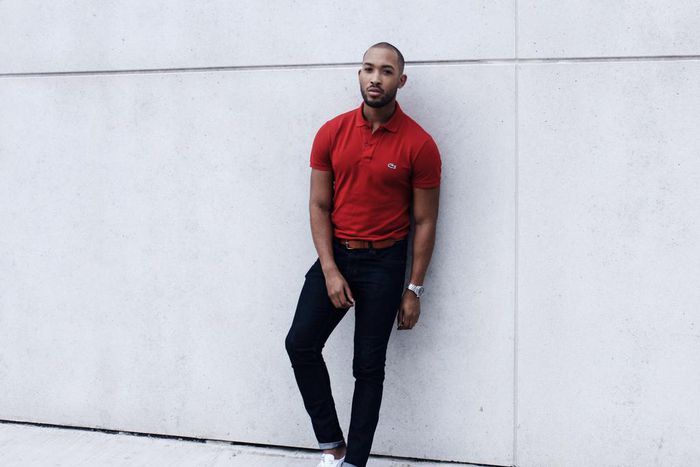 Christian Thompson looking stylish