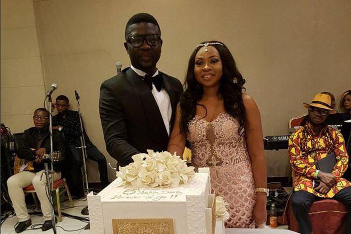 Seyilaw and wife, Stacy