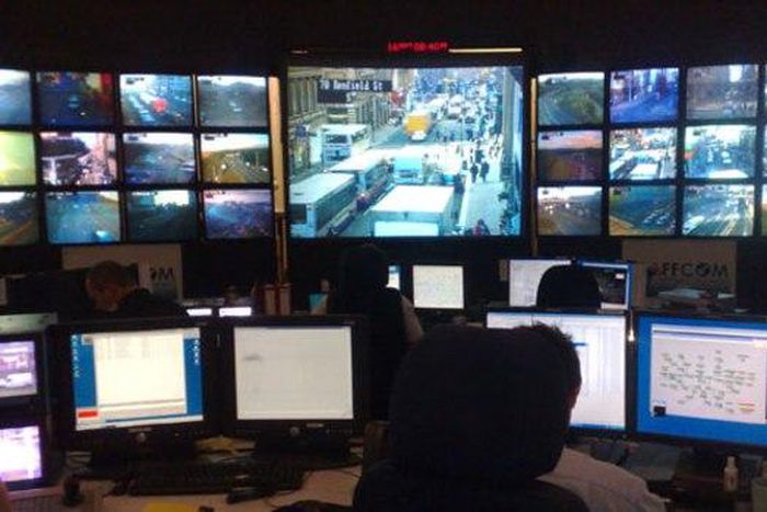 high-tech traffic control system in Scotland