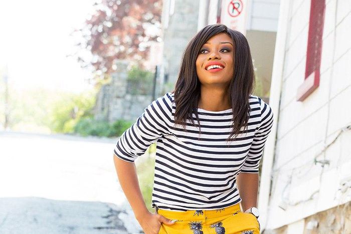 Stella Uzo is stylish