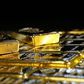 Gold bars are seen at the Austrian Gold and Silver Separating Plant 'Oegussa' in Vienna, Austria, March 18, 2016.