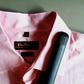 To iron creased collar evenly/smoothly use your hair straightener!