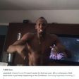 Usain Bolt celebrating West Indies World Twenty20 win