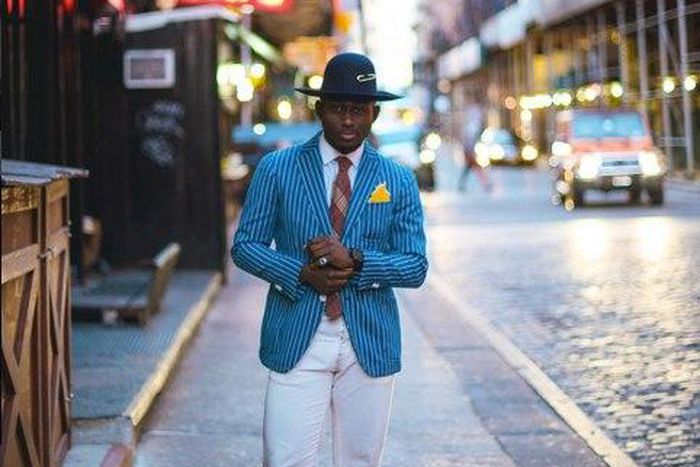 Steven Onoja looking dapper