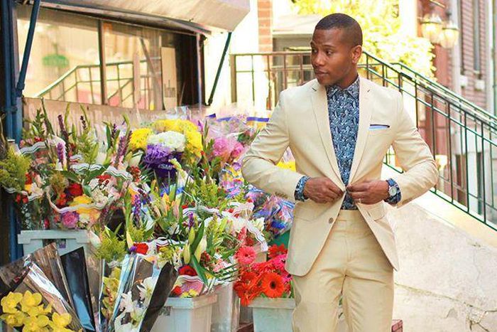 Sabir M. Peele looking smart