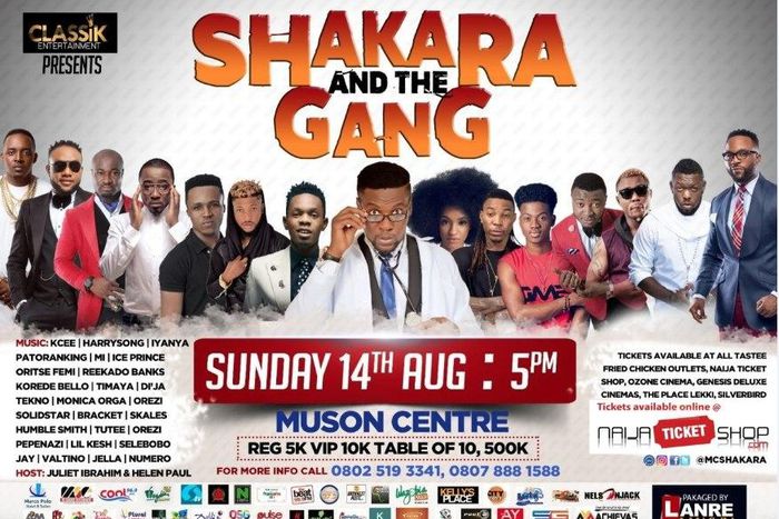 Shakara and the Gang 2016
