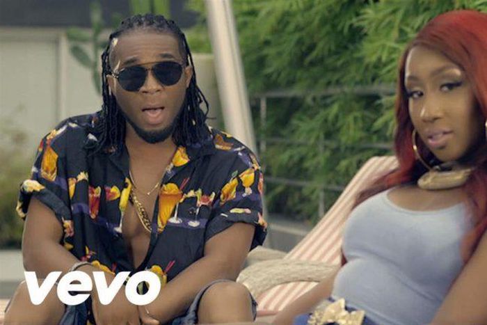 Math Dolce, Victoria Kimani, in the video.