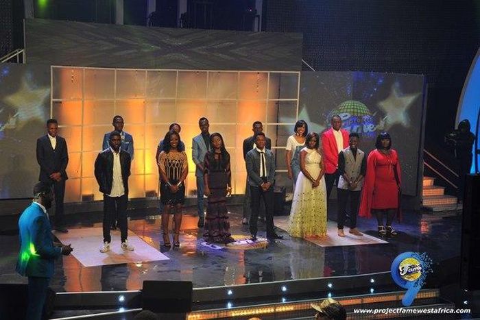 14 contestants on Project Fame 9