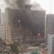 Fire destroys bank’s building in Lagos