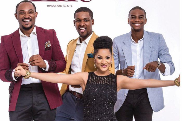 Guardian life's cover is fun with Nollywood actors