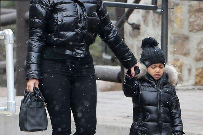 Kardashian family on Ski trip