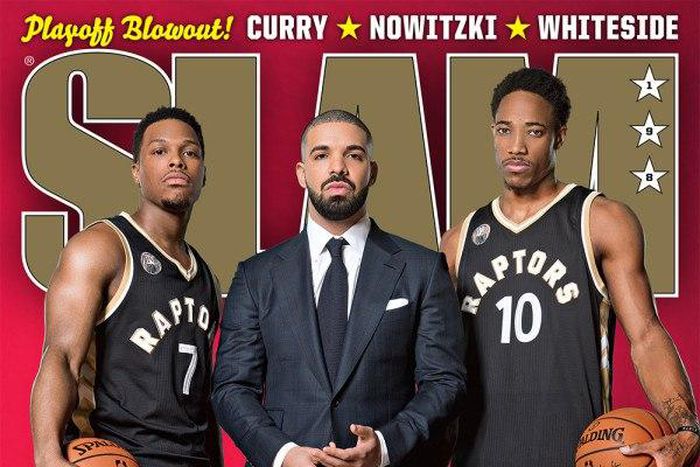 Drake on the cover of SLAM magazine