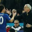Leicester City manager Claudio Ranieri congratulates Shinji Okazaki as he is substituted Action Images via Reuters / John Sibley Livepic