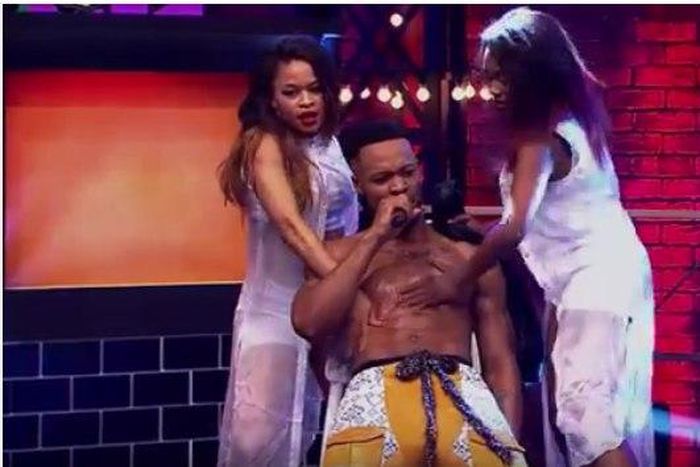 Flavour performing at Lip Sync battle