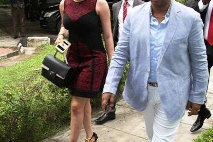 Femi Fani-Kayode and girlfriend, Precious Chikwendu