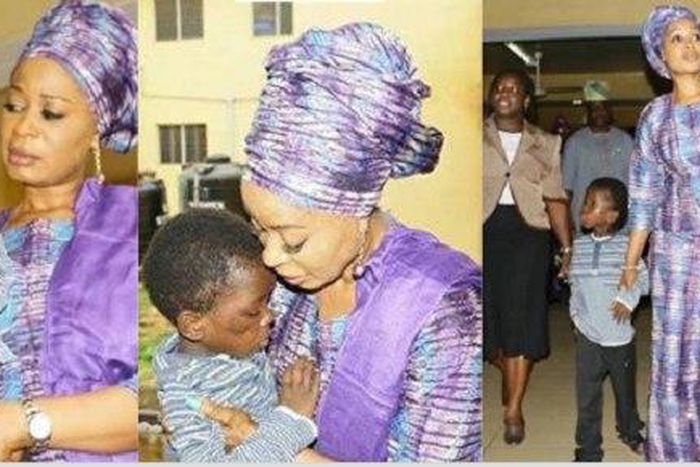 Ogun State First Lady, Olufunso Amosun with Korede Taiwo