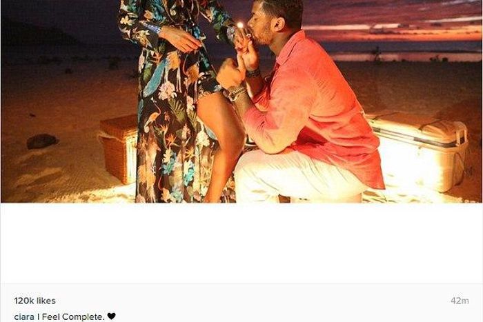 Ciara and Russell Wilson engaged
