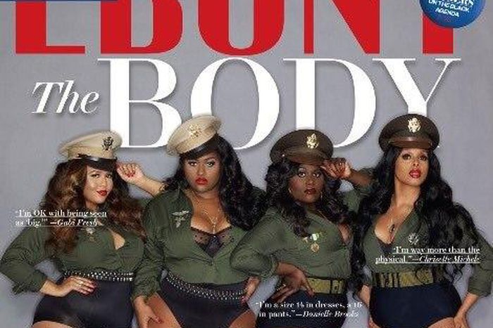 R&B singers Jazmine Sullivan and Chrisette Michelle, Orange Is The New Black actress Danielle Brooks and style blogger Gabi Fresh on a fierce cover of Ebony Magazine.