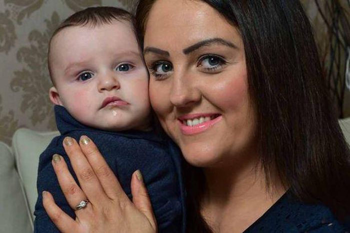 Mum shocked to discover 2-day old son suffering from stroke