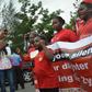 Bring Back Our Girls group marches to Presidential Villa on April 14, 2016
