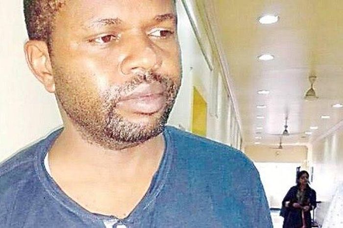 The suspect, Festus Abraham Igwe