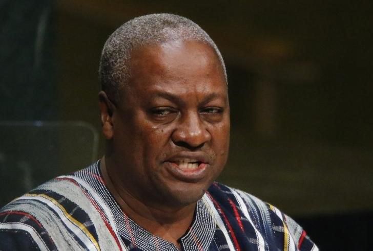 President John Dramani Mahama of Ghana
