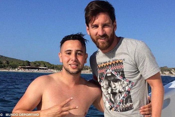 Suli and Lionel Messi