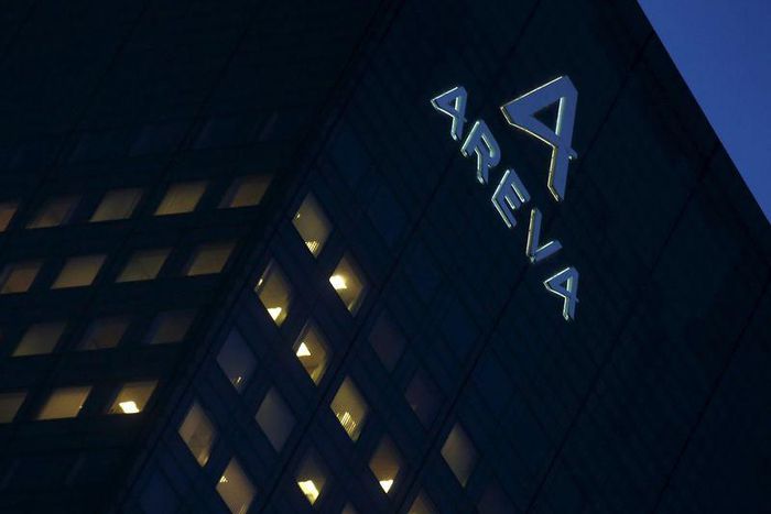 A view shows the Areva Tower, the headquarters of the French nuclear reactor maker Areva, at La Defense business and financial district in Courbevoie near Paris, France, March 2, 2016.