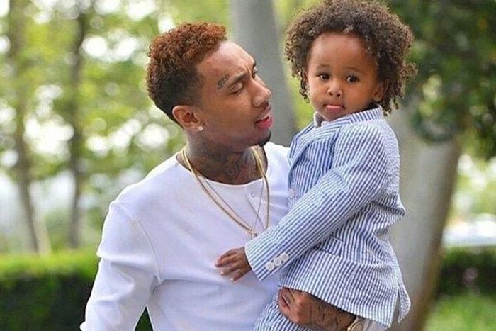 Tyga and son, King Cairo