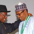 Ex-President Goodluck Jonathan and President Muhammadu Buhari