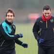Arsenal's Flamini out of Everton game, Cazorla setback