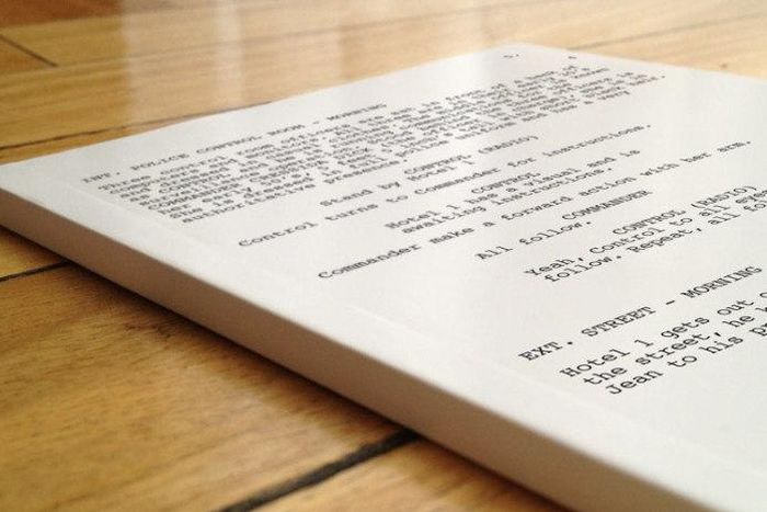 The journey into film starts with a script.