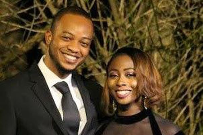 Stephen Odegbami and fiancée