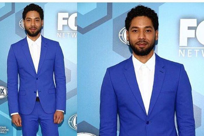 Jussie Smollett is dapper