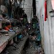 Rescue workers search for residents feared trapped in the rubble of a six-storey building that collapsed after days of heavy rain in Nairobi, Kenya, May 1, 2016.