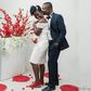 Ghanaian bride wears 'RED' sneakers on her big day [Photos]
