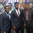 Jay Jay Okocha, Joseph Yobo and Peter Rufai