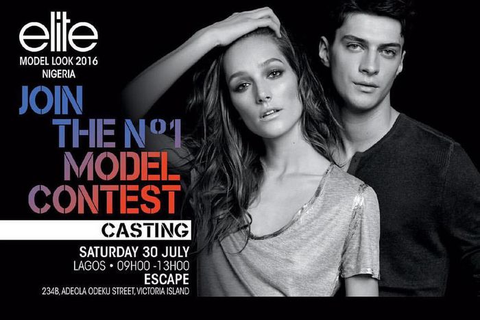 Elite Model Look Nigeria 2016 Casting