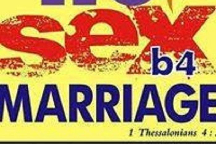 Is sex before marriage a sin?