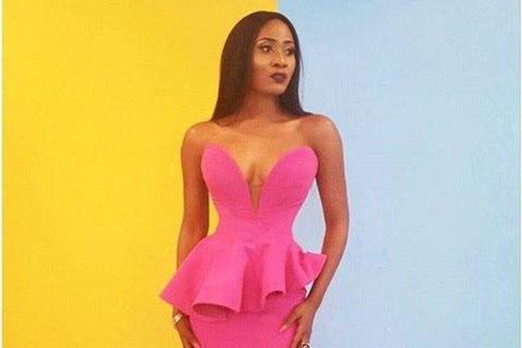 Toni Tones in Yemi Shoyemi Couture for the 2016 AMVCA