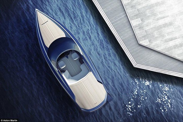 Aston Martin's voice controlled convertible speedboat