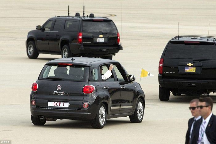 Pope Francis' Fiat 500L