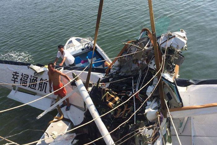 Five killed as seaplane crashes into Shanghai bridge